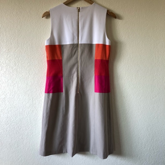 Calvin Klein Color block career Dress Size 6 - Picture 5 of 8